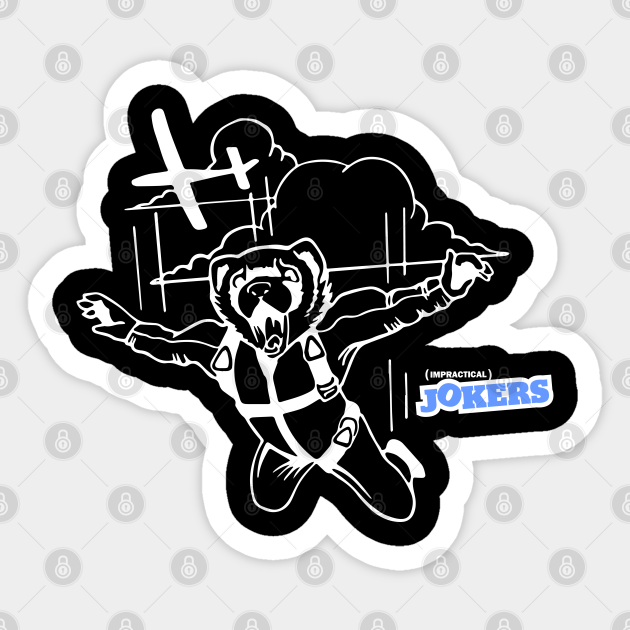 Impractical Jokers Ferret Murr Tattoo (white)! Impractical Jokers